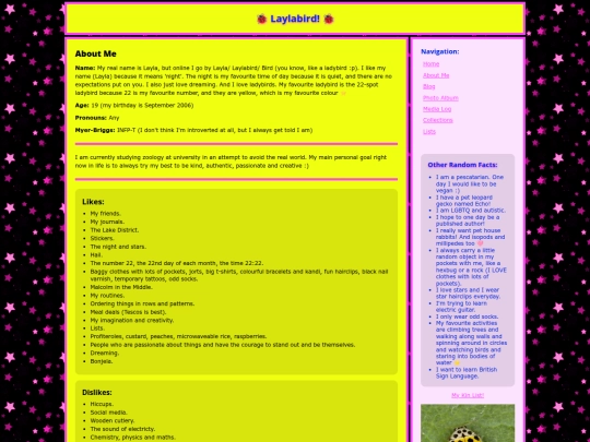 About Me/AboutMe screenshot