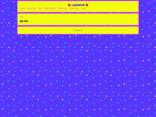 Collections/CDs screenshot