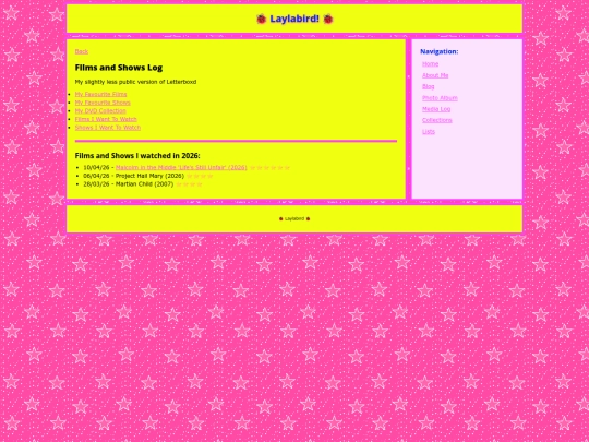 Media Log/ShowsandFilms screenshot