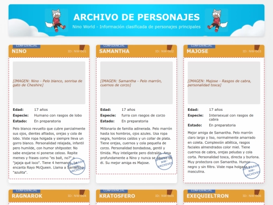 personajes screenshot