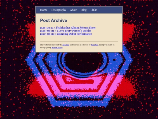 archive screenshot