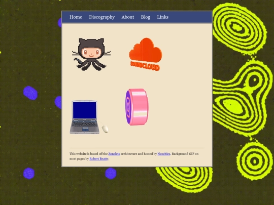 links screenshot