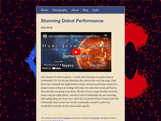 posts/2023-06-20-Stunning-Debut-Show screenshot