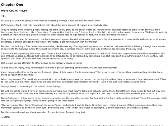 chapterone screenshot