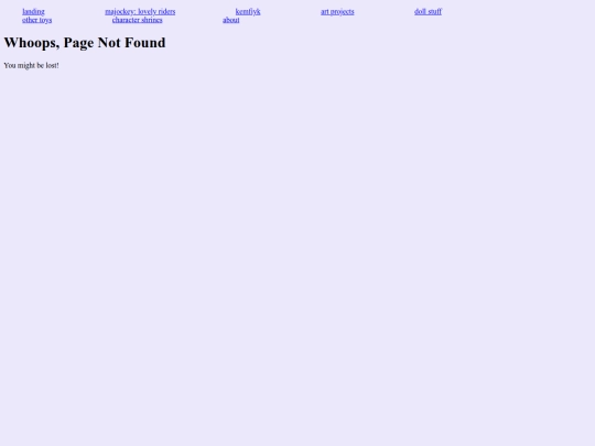 not_found screenshot