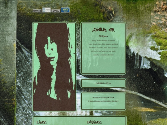 aboutme screenshot