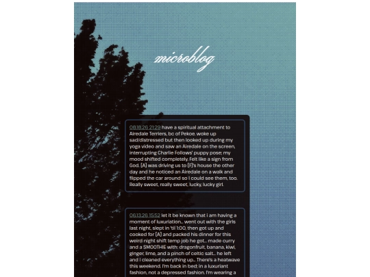 microblog screenshot