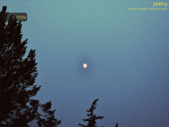 poetry screenshot
