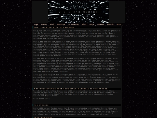 Pages/studies screenshot