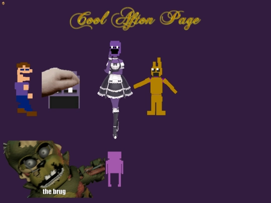 afton/secretaftonpage screenshot