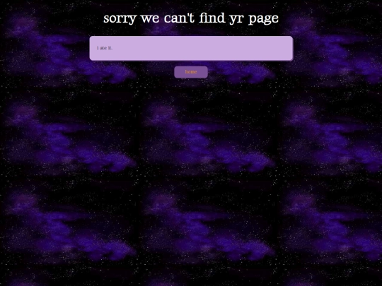 not_found screenshot