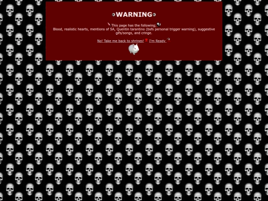 richiewarning screenshot