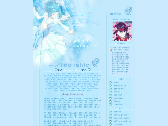 kindred corner/foreverblue screenshot