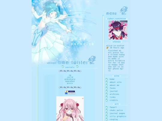 site/links screenshot