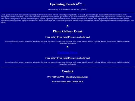 event/event screenshot
