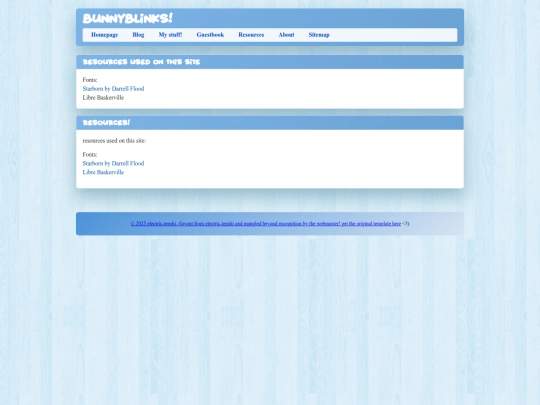 resources screenshot