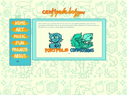 art-home screenshot