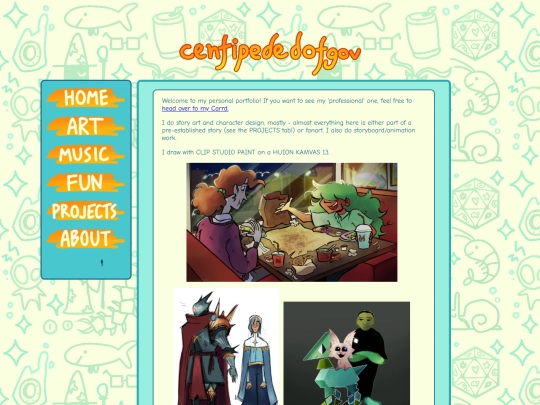 portfolio screenshot