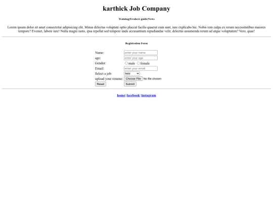 job/application screenshot
