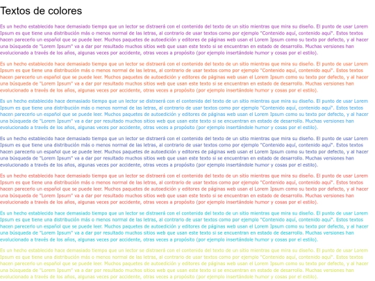 CSS/coloresdetextos screenshot