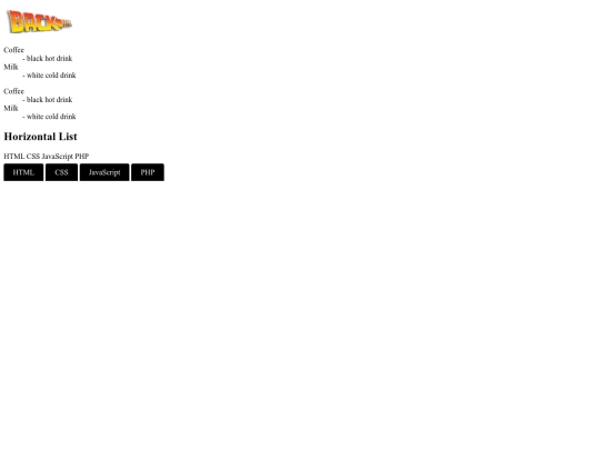 listas/definitionlist screenshot