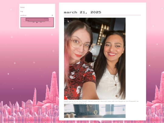 blog screenshot