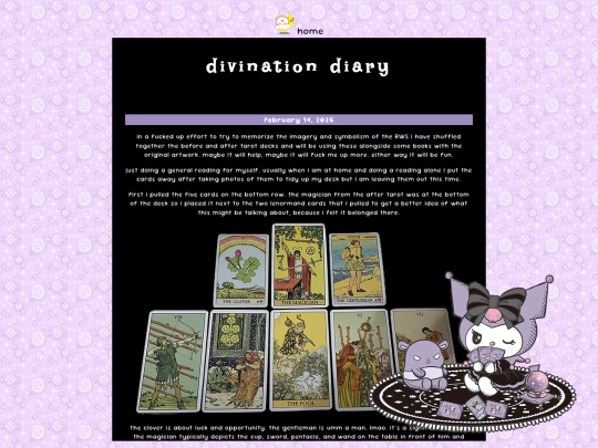 divination screenshot