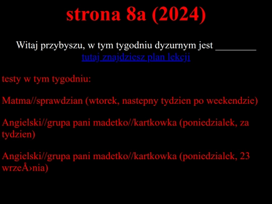 8a klasa screenshot