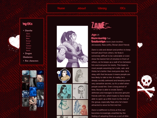 OC pages/ocpagezane screenshot