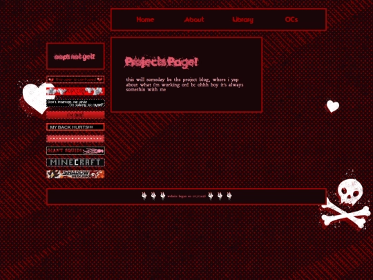 projects screenshot