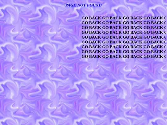 not_found screenshot