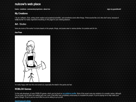 creations screenshot