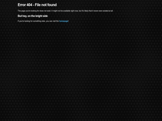 not_found screenshot
