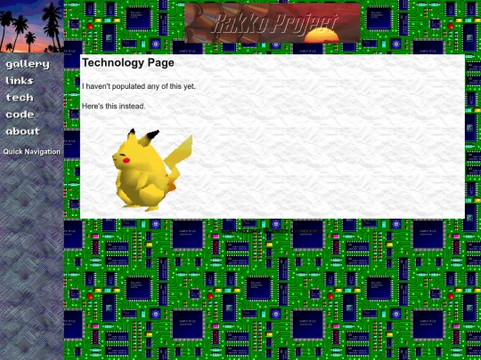tech screenshot