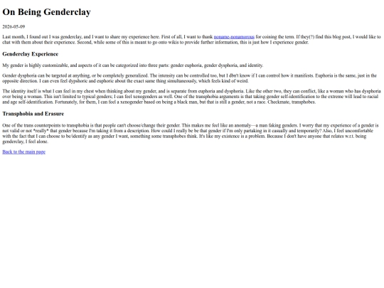 genderclay screenshot