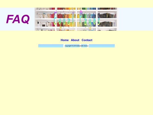 faq screenshot