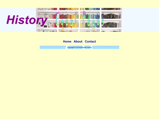 history screenshot