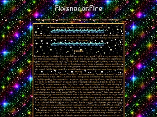 opinions screenshot