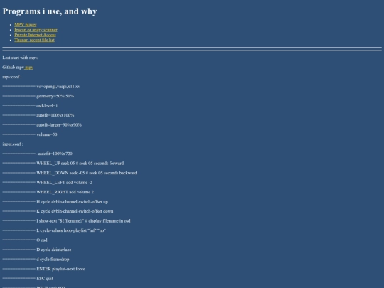 programs screenshot