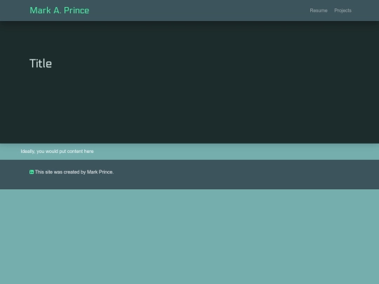 boilerplate screenshot