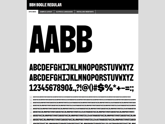 Fonts/BBH/bbhbogle-regular-demo screenshot