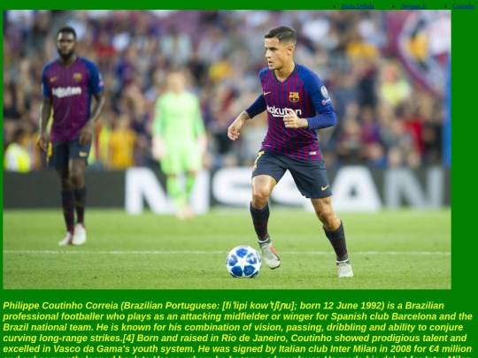 Coutinho screenshot