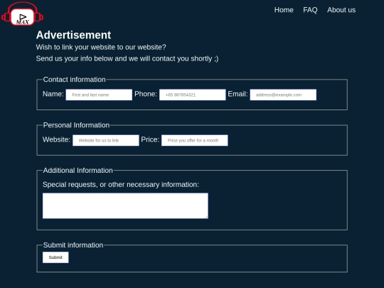 Ads screenshot