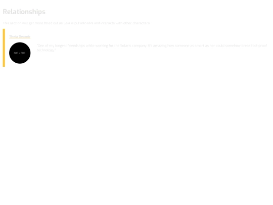 characters/saia/relationships screenshot