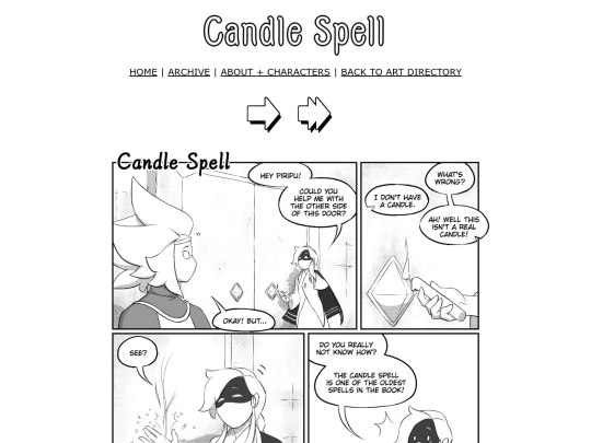 comics/candle-spell screenshot