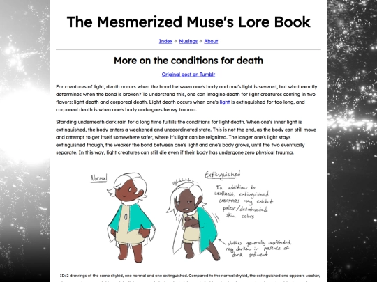 sky-lore-headcanons/living-and-unliving/conditions-for-death screenshot