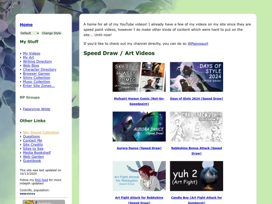 videos screenshot