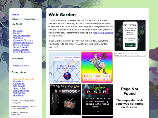 webgarden screenshot