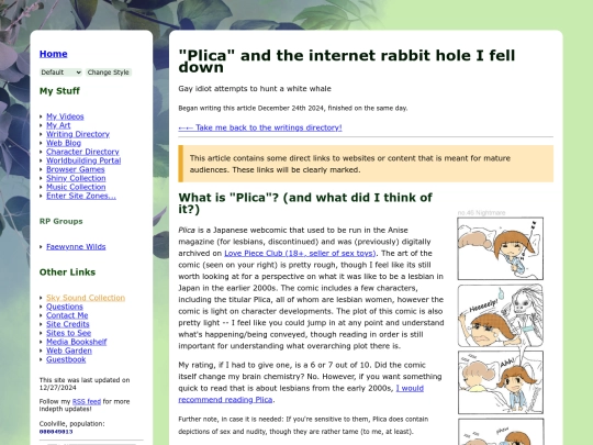 writings/plica-chan screenshot
