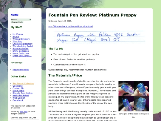 writings/reviews/fp-platinum-preppy screenshot